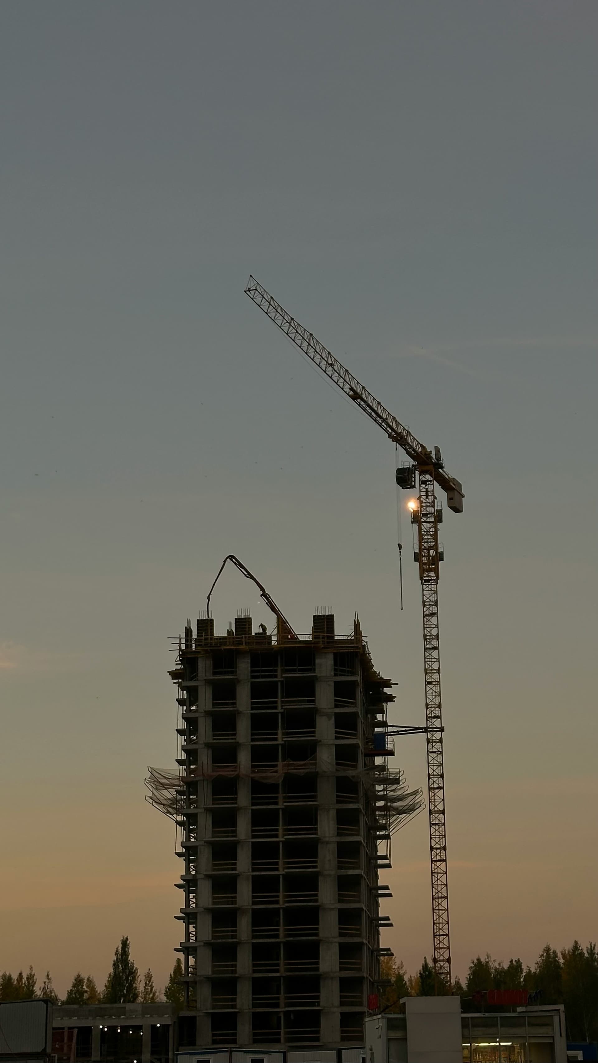 Construction progress