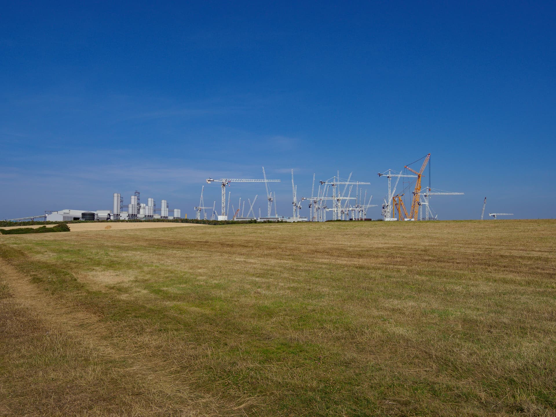 Construction progress